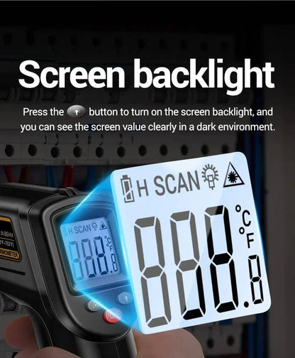 Digital Infrared Thermometer with Laser Targeting