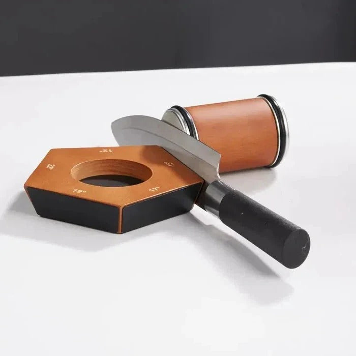 Rolling Knife Sharpener – Diamond Manual Tool for Precision Edges