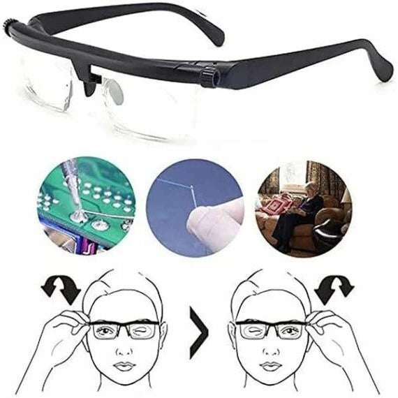 Adaptive Focus Glasses – Adjustable Vision for Near and Far