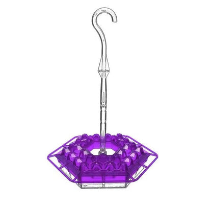 Hanging Hummingbird Feeder with Ant Guard and Resting Perch