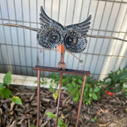 Outdoor Garden Bird Sculpture Patio Decor Accent