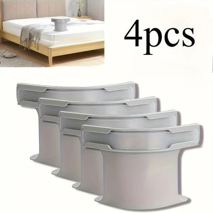 4 Piece Mattress Corner Strap Set with High Tension Sheet Holders for Secure Bed Linen Fit