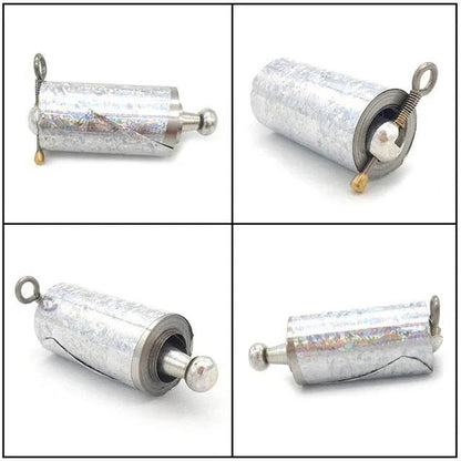 Stainless Steel Metal Pole, Silver Finish, Expanding Magic Wand