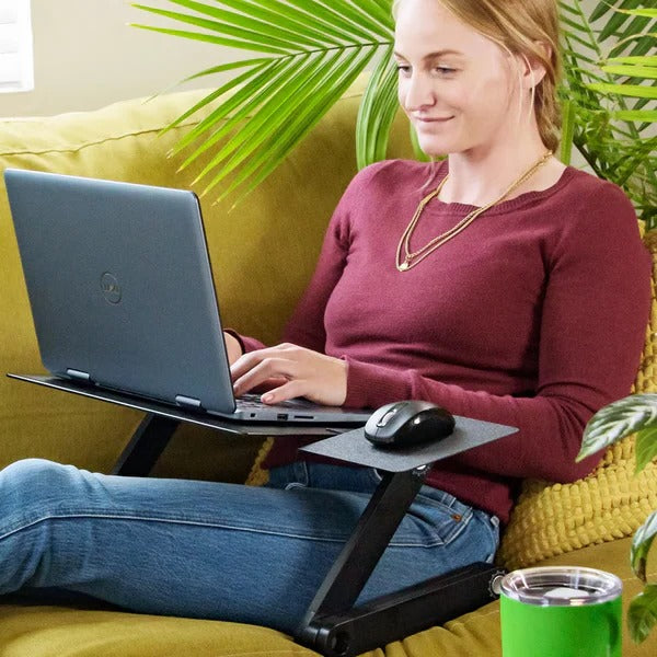 Multi Angle Adjustable Laptop Stand Desk Riser Holder