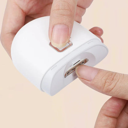 Hands Free Automatic Electric Nail Polishing and Trimming Manicure