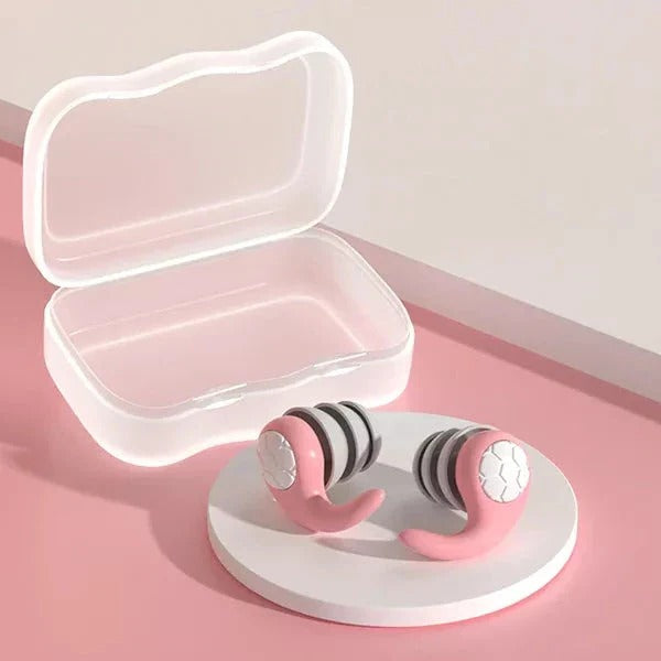 Soft Silicone Earplugs Noise Cancelling for Sleep Comfort
