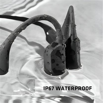 Bluetooth Bone Conduction Headset with Open-Ear Design