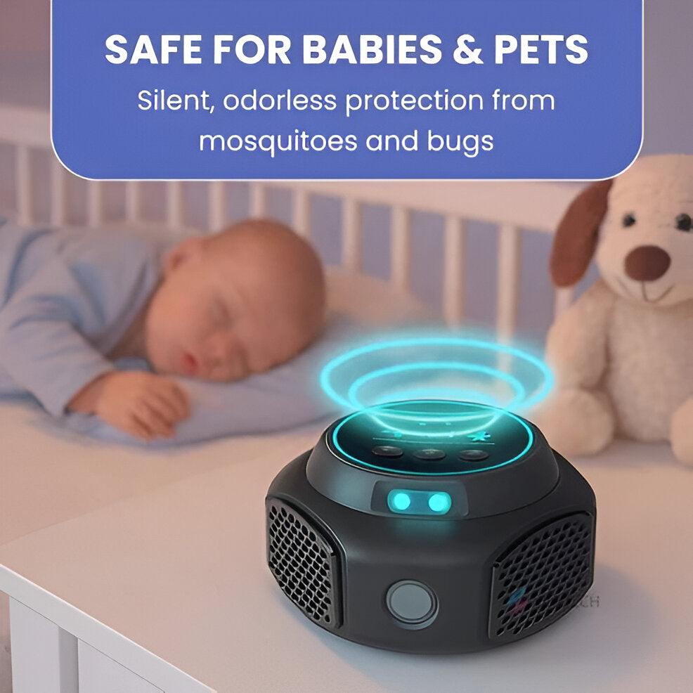 Electronic Insect Repeller, Ultrasonic Device for Spiders