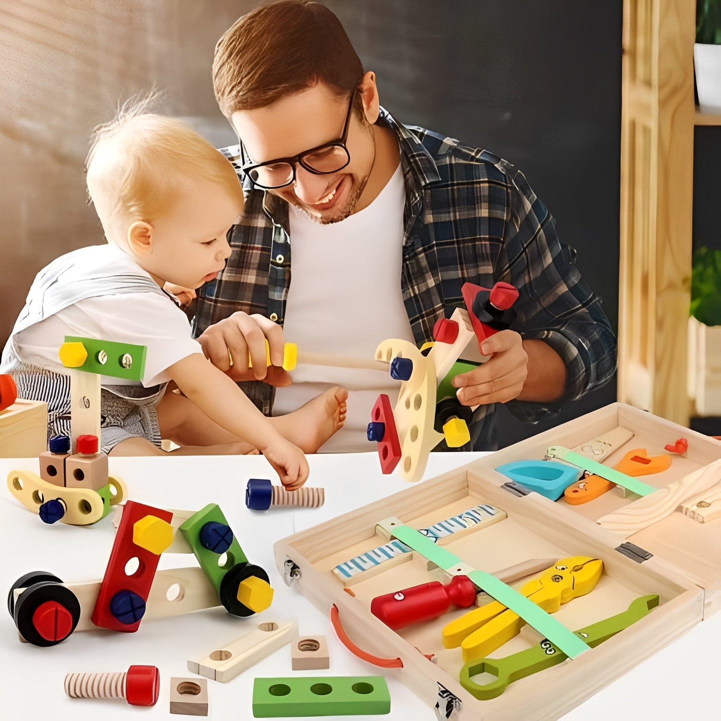 Toy Tool Kit for Children