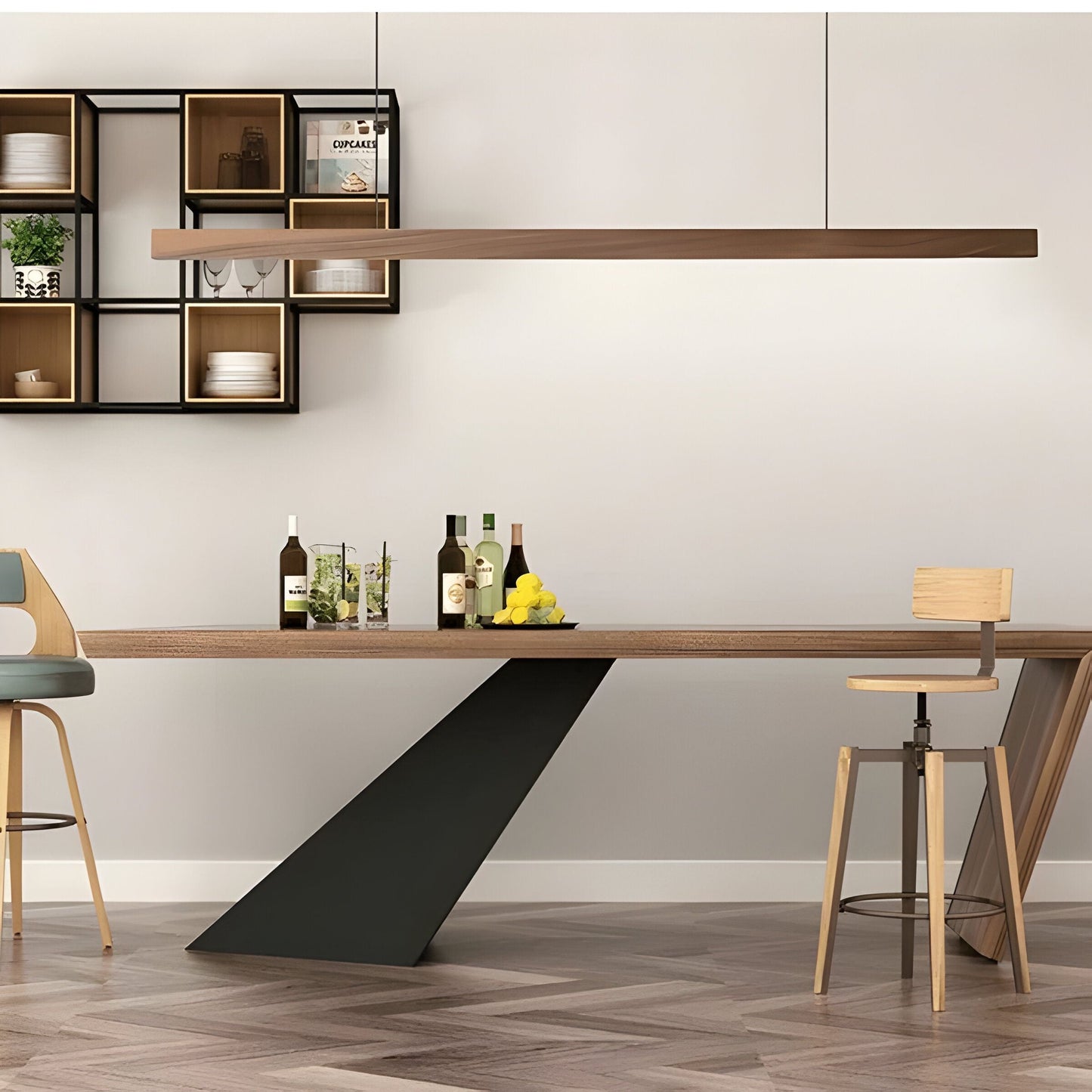 Ceiling Pendant Light with Integrated LED