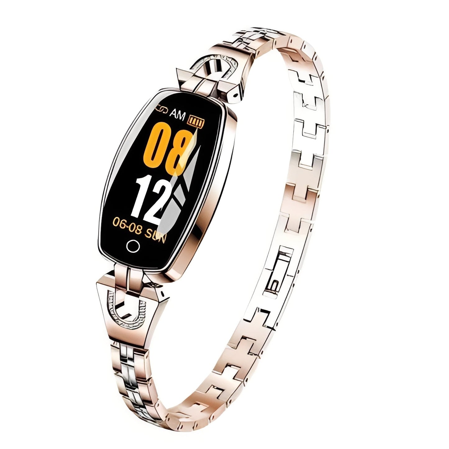 Women Smart Fitness Bracelet with Activity and Heart Rate Tracking