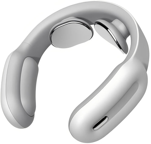 Portable Neck Massager with Pulse and Heat Functions