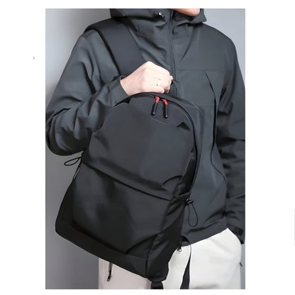 Sleek Black Backpack for Everyday Use
