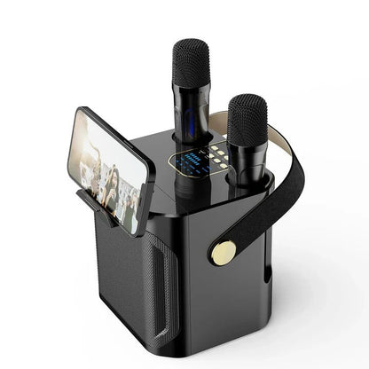 Bluetooth Speaker for Karaoke and Portable Use with 360° Audio