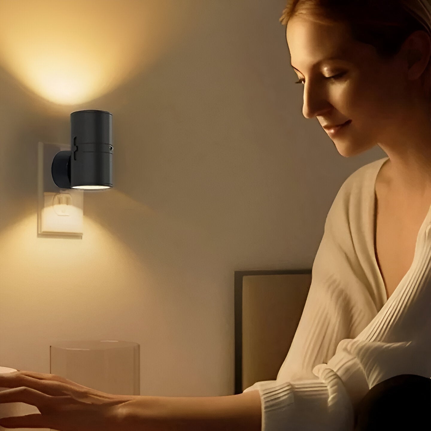 Wall Outlets with LED Night Lights