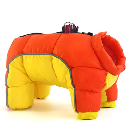 Dog Parka Water-Resistant Coat for Winter Walks