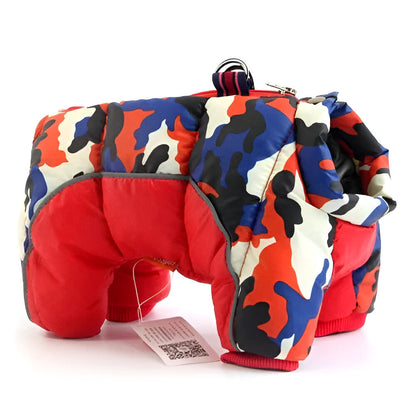 Dog Parka Water-Resistant Coat for Winter Walks