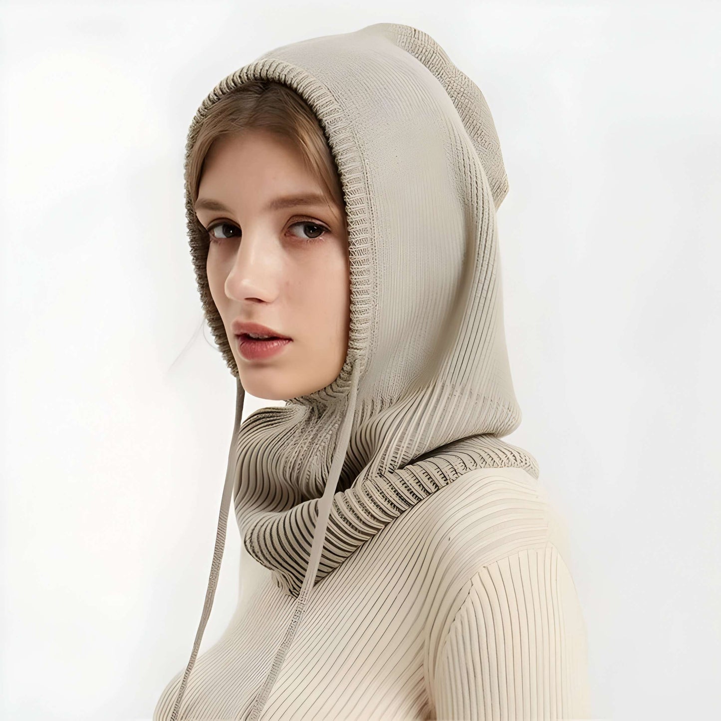 Knitted Hat Cashmere Winter Beanie and Headwear