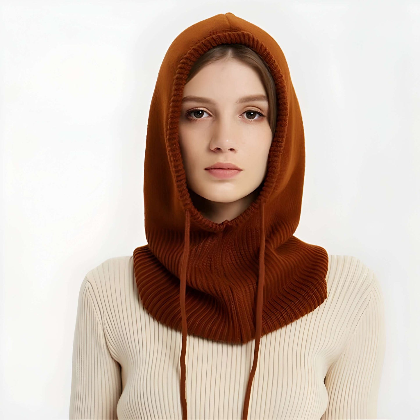 Knitted Hat Cashmere Winter Beanie and Headwear