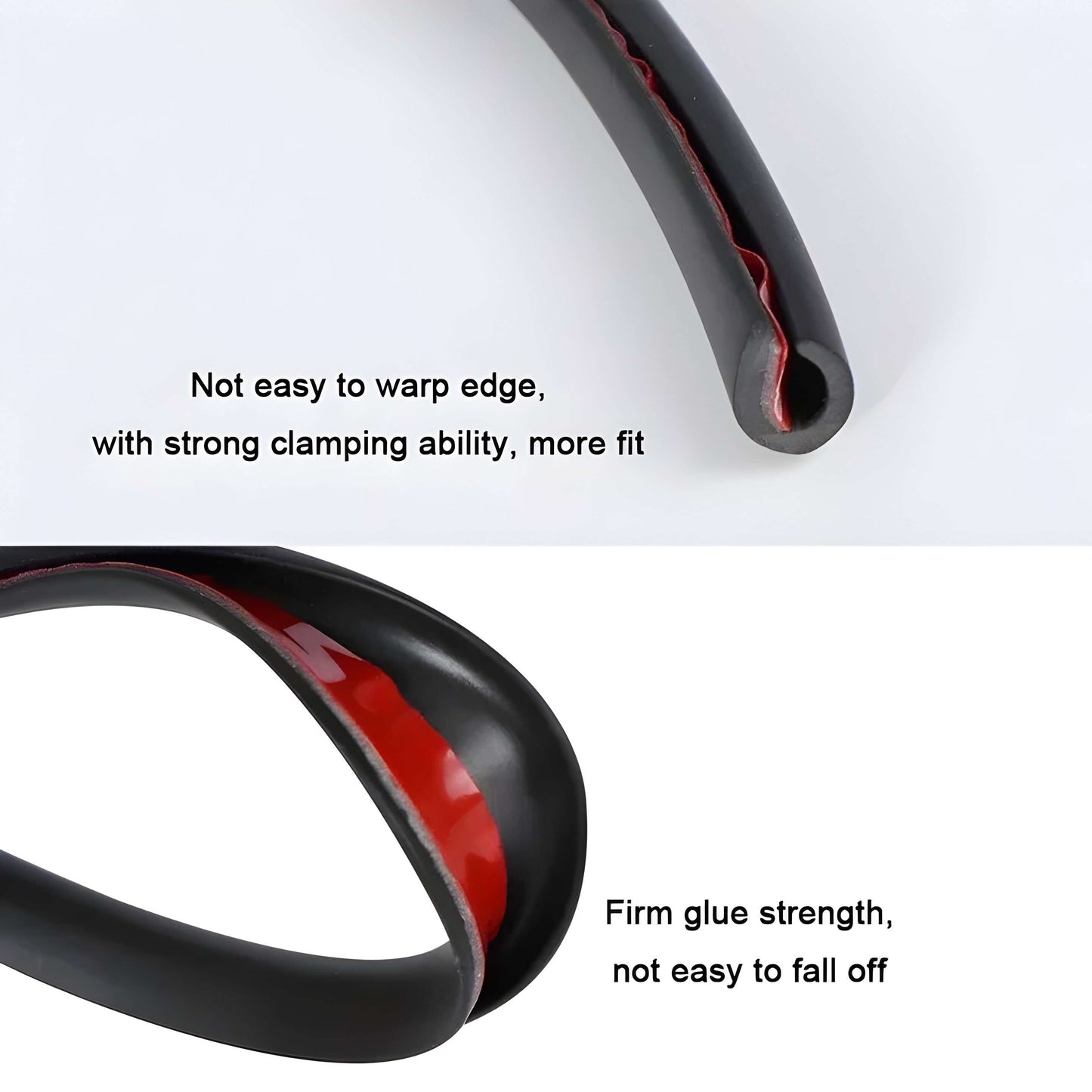 Scratch Protector Strip for Car Door Edges and Bumps