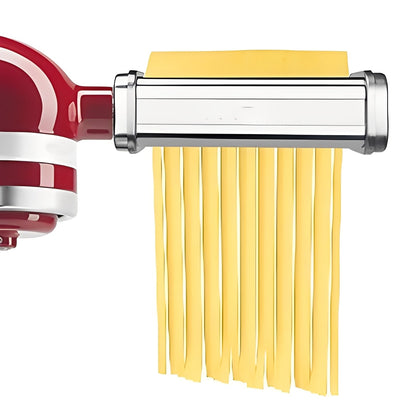 Stand Mixer Attachment for Pasta Dough Rolling and Cutting