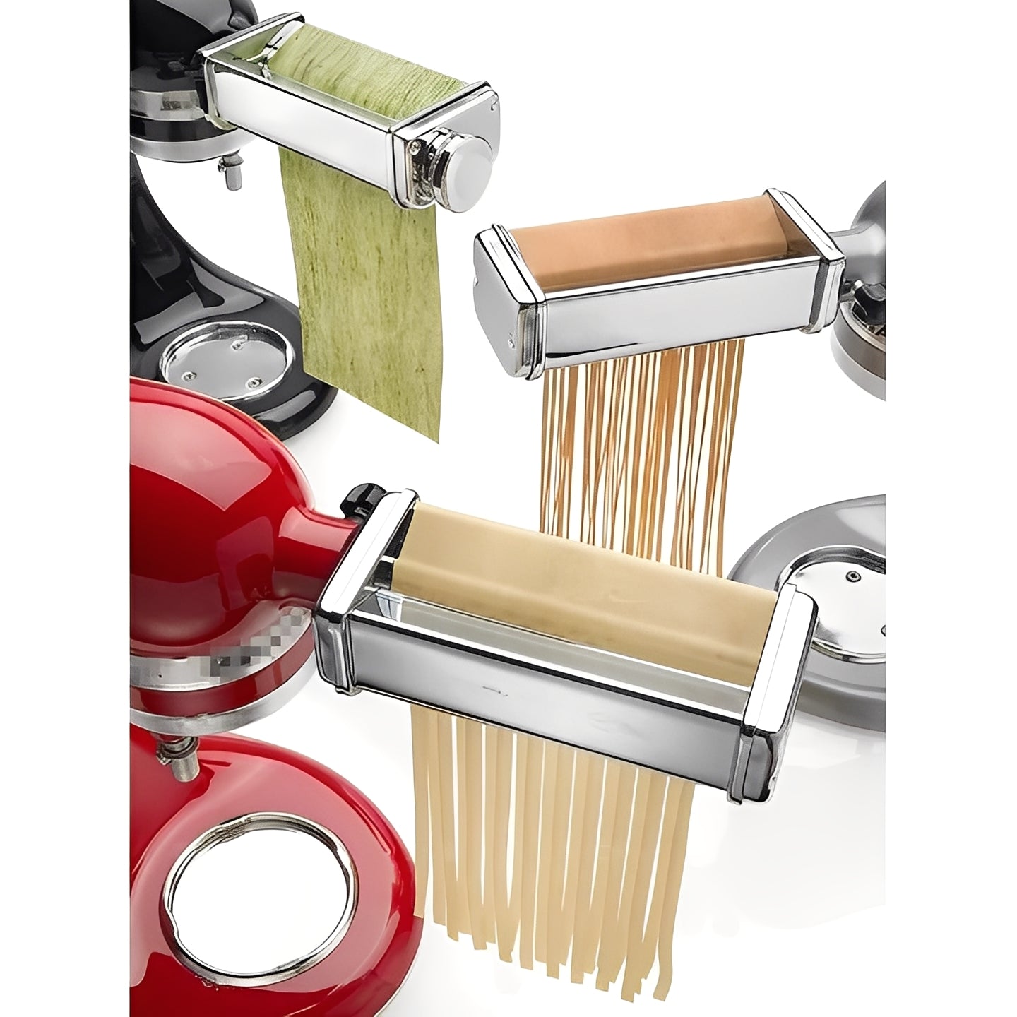 Stand Mixer Attachment for Pasta Dough Rolling and Cutting