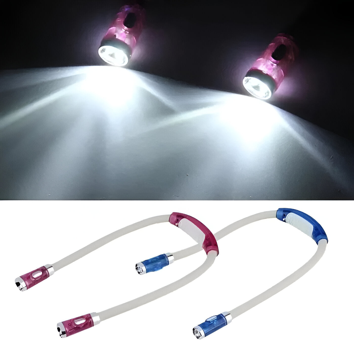 Hands-Free Neck Reading Light Adjustable and Portable
