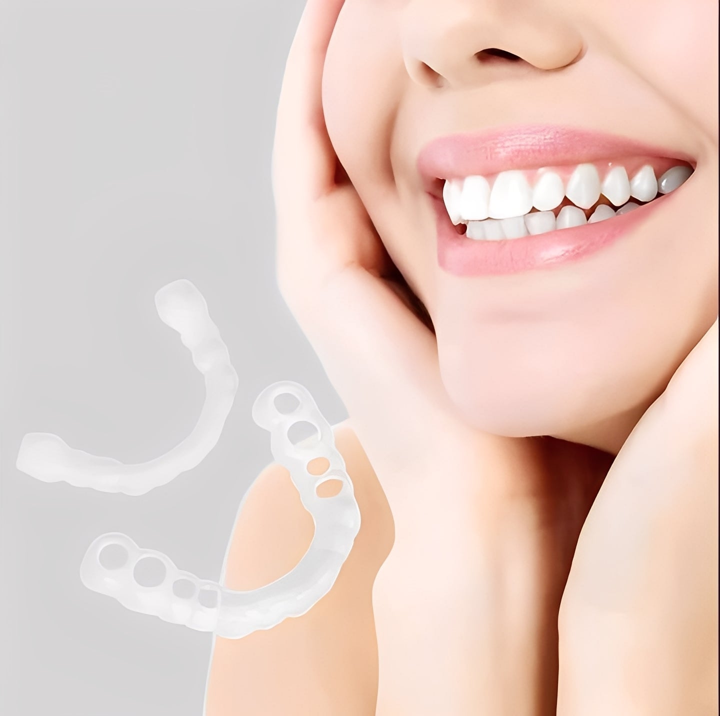 Snap-On Dentures Adjustable for Better Fit and Appearance