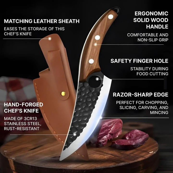 Japanese Kitchen Knife High Carbon Steel for Slicing and Chopping