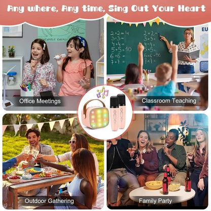 Portable Karaoke Machine for Kids and Childrens Music