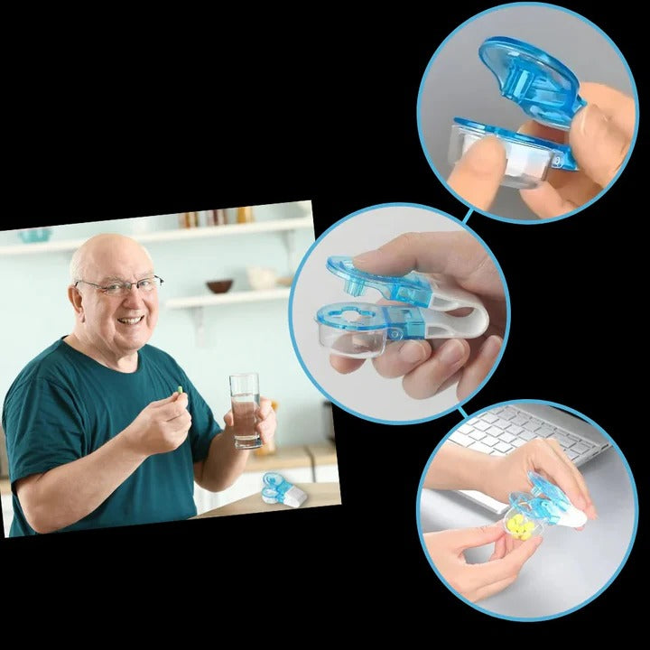 Pill Taker Remover Portable for Daily Use