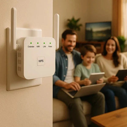 WiFi Signal Booster 5G Dual Band for Internet Coverage