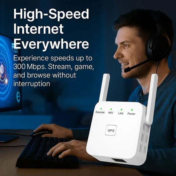 WiFi Signal Booster 5G Dual Band for Internet Coverage