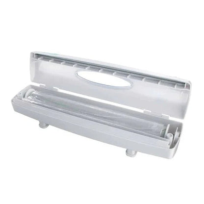 Kitchen Food Wrapper Dispenser for Clutter Free Storage