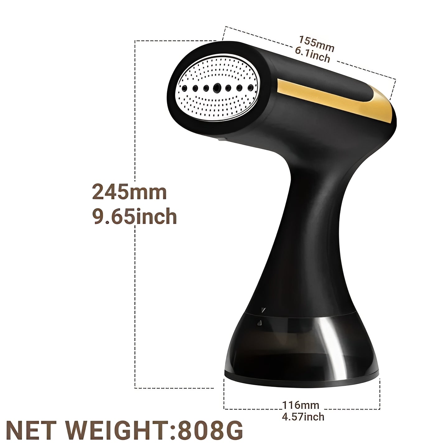 Portable Garment Steamer for Travel and Quick Ironing