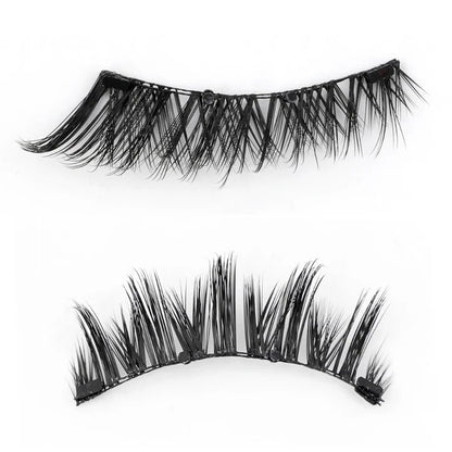Magnetic Eyelashes Reusable with Tweezer Applicator