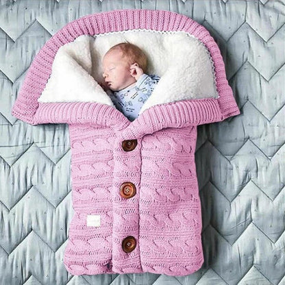 Soft Cotton Baby Blanket for Swaddling and Receiving