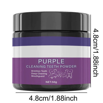 Purple Toothpaste Whitening and Brightening Formula for Teeth