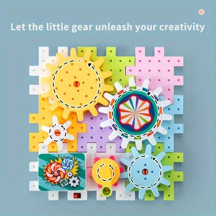 Plastic Kids Building Blocks Set 263 Pcs Educational Toy