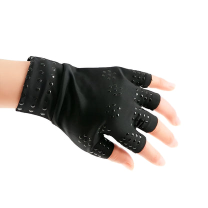Magnetic Fingerless Compression Gloves for Everyday Hand Comfort