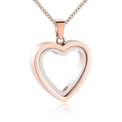 Stainless Steel Urn Pendant Necklace for Ashes and Keepsake