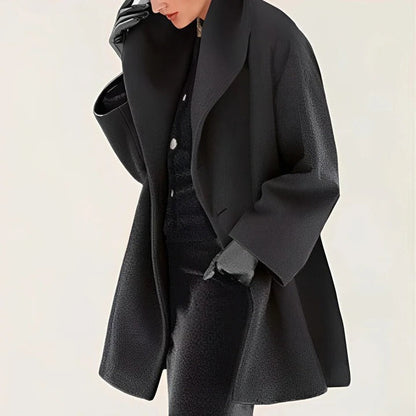 Womens Wool Urban Winter Jacket Insulated and Stylish