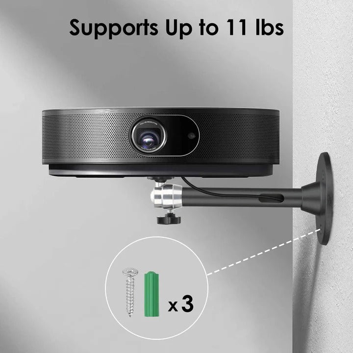 Adjustable Projector Ceiling Mount Kit with Universal Fit