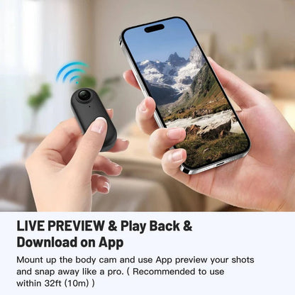 Professional 360 Action Camera 4K with Touch Screen