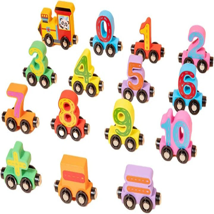 Interactive Educational Math Toys for 3 to 6 Year Olds with Montessori Number Rods