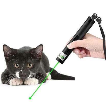 Laser Pointer 303, Dual Beam Light, Long Range Green Red, Rechargeable Battery