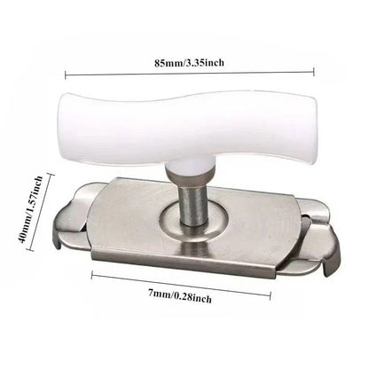 Adjustable Stainless Steel Jar and Cap Opener Tool for Various Lid Sizes