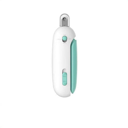 Cat Nail Clippers with Safety Guard and Integrated Nail File