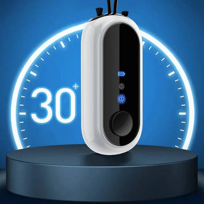 Compact Portable Air Purifier and Wearable Neck Purifier for Personal Protection