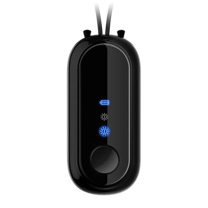 Compact Portable Air Purifier and Wearable Neck Purifier for Personal Protection